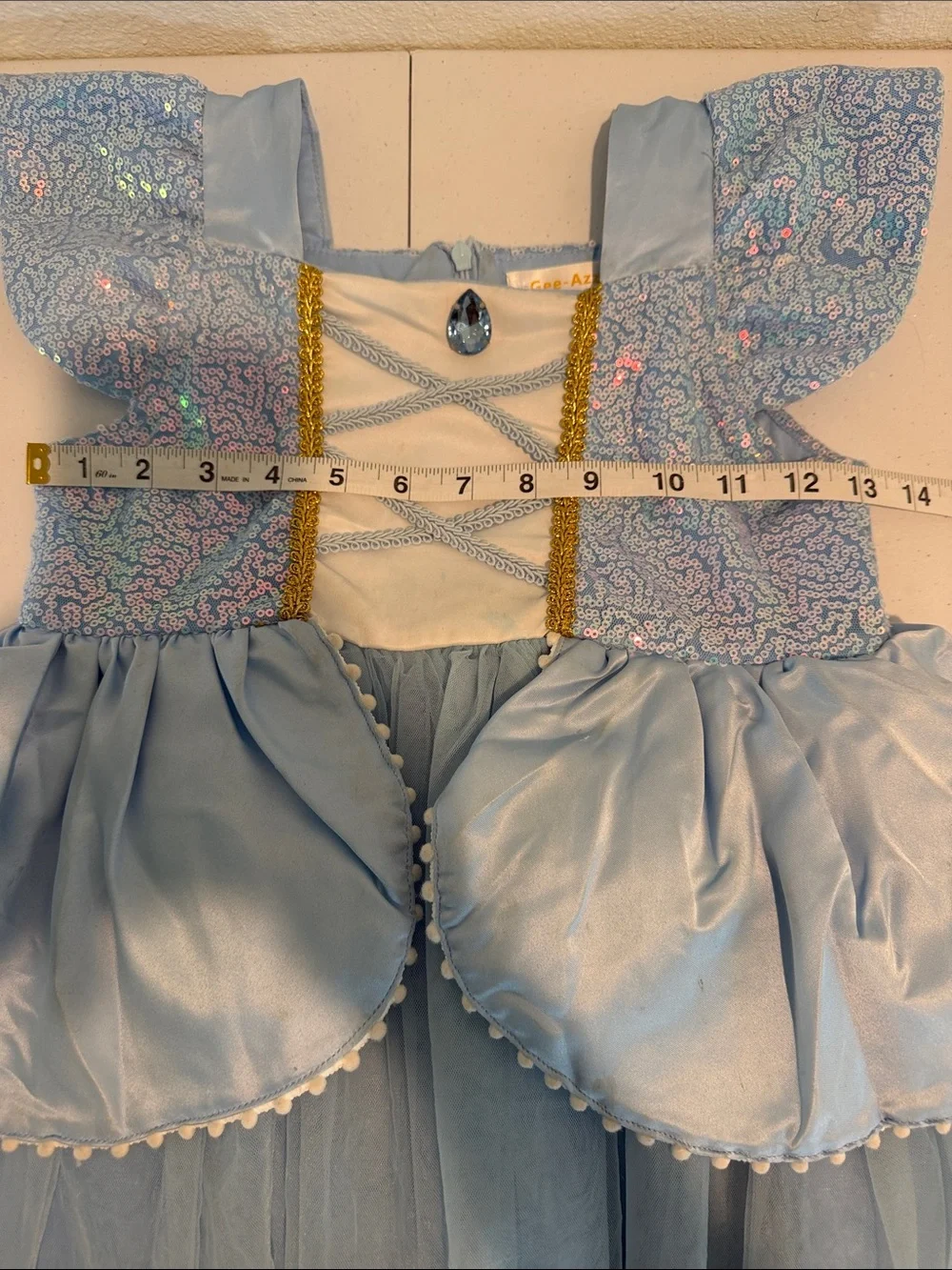 Cinderella Princess Style Play Dress size 5-6 years old